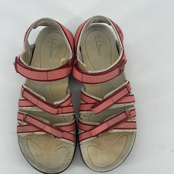 L. L. Bean Boothbay strappy outdoor hiking sandals sz 7 - Picture 5 of 10